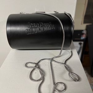 Jean Paul Gaultier 
Black Evening Clutch / Crossbody